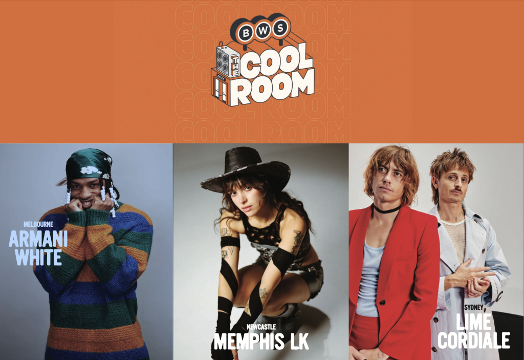 BWS Cool Room returns with ARMANI WHITE LIME CORDIALE