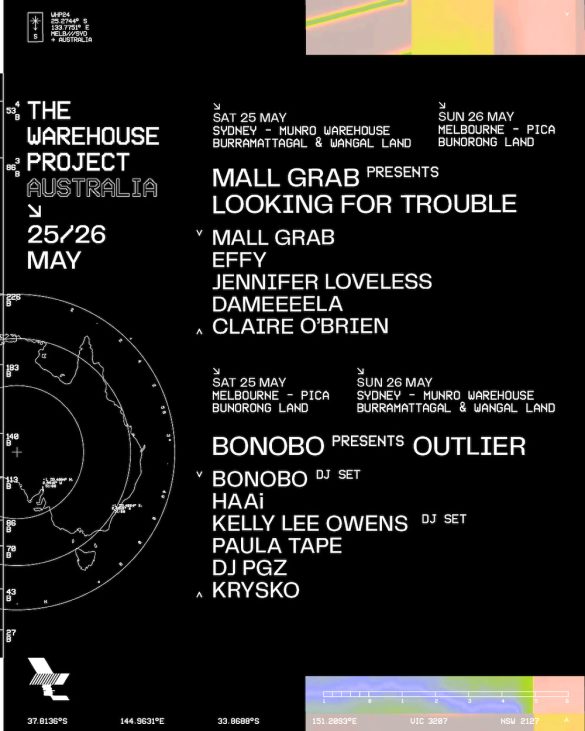 THE WAREHOUSE PROJECT AUSTRALIA