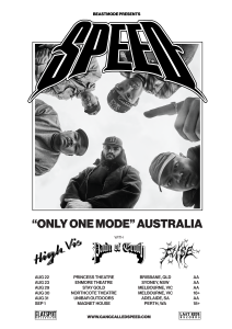 SPEED announce Australian headline tour this August / September